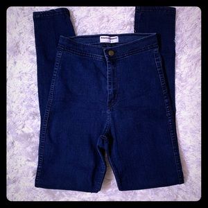 American Apparel High Waist Skinny Jeans